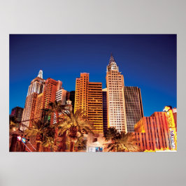 Vegas - NY - Hotel New York, New York Poster