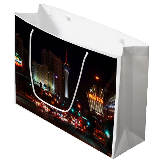 Vegas Paradise Road Groot Cadeauzakje (Voorkant Gekanteld)