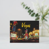 Vegas-postkaart Briefkaart (Staand voorkant)