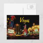 Vegas-postkaart Briefkaart (Voorkant / Achterkant)