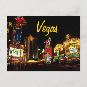 Vegas-postkaart Briefkaart