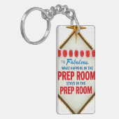 Vegas Prep Kamer Grappige Sleutelhanger (Voorkant Links)