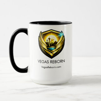 Vegas Reborn Gold Crest 15 oz Combo Mok