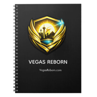 Vegas Reborn Gold Crest Klassiek Notitieboek