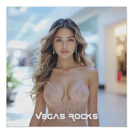 VEGAS ROCKS PERFECT POSTER (Voorkant)