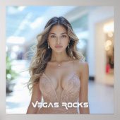 VEGAS ROCKS POSTER (Voorkant)