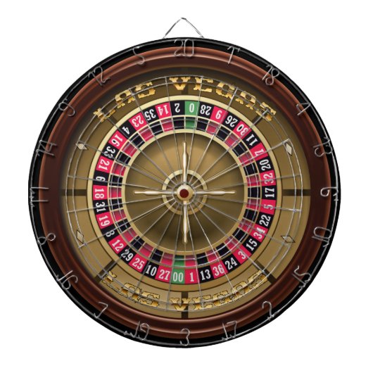 Vegas Roulette V-1 Dartbord (Voorkant)