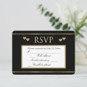 Vegas RSVP Kaartje (Staand voorkant)
