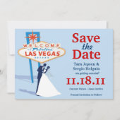 Vegas Save the Date! Date (Voorkant)