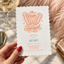 Vegas Showgirl Bachelorette Orange Mint Reisplan