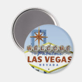 Vegas Sign Daytime Magneet (Voorkant / Achterkant)
