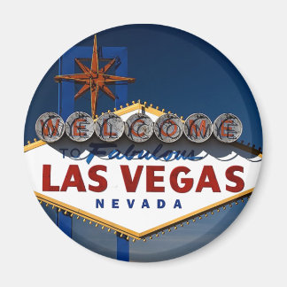 Vegas Sign Dusk Magneet