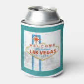 vegas sign grunge blikjeskoeler (Blikje Voorkant)