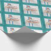 vegas sign grunge cadeaupapier (Hoek)