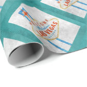 vegas sign grunge cadeaupapier (Rol Hoek)