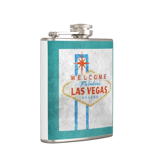 vegas sign grunge heupfles (Rechts)