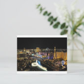 Vegas Silhouet Briefkaart (Staand voorkant)