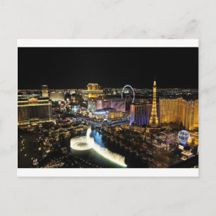 Vegas Skyline Briefkaart