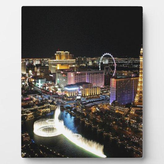 Vegas Skyline Fotoplaat (Voorkant)