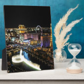 Vegas Skyline Fotoplaat (Zijkant)