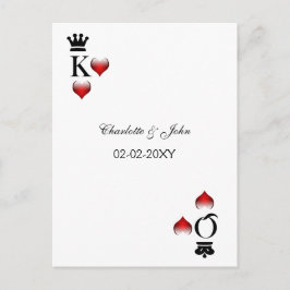 Vegas Sla de datumaankondiging op Aankondigingskaart