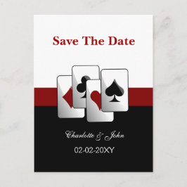 Vegas Sla de datumaankondiging op Aankondigingskaart