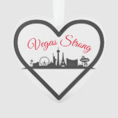Vegas Strong Acrylic Holiday kerstversiering Ornament (voorkant)