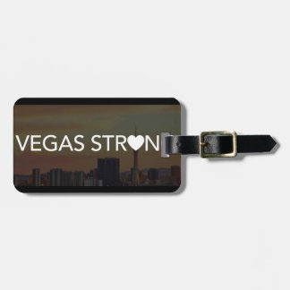 Vegas Strong Bagagelabel