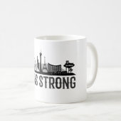 Vegas Strong Koffiemok (Voorkant rechts)