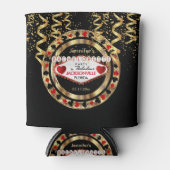 Vegas Style Bachelorette Party - DIY City & State Blikjeskoeler (Voorkant)