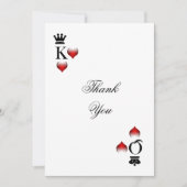 Vegas thema Bedankt voor je creditcard (Voorkant)