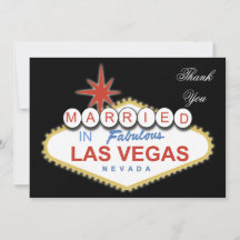 Vegas thema Bedankt voor je creditcard