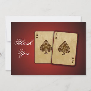 Vegas thema Bedankt voor je creditcard