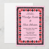 Vegas Uitnodiging (Voorkant / Achterkant)