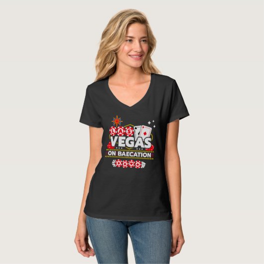 Vegas vakantie Las Vegas koppels reis Las Vegas T-shirt (Voorkant volledig)