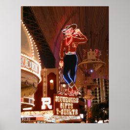 Vegas Vic Vector Grafisch Poster