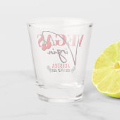 Vegas Virgin| Red Cherry Vegas 1st timer Shot Glas (Achterkant)