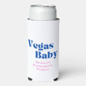 Vegas vrijgezelle koelboxxen seltzer blikjeskoeler (Seltzer Voorkant)