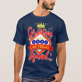 Vegas vrijgezellenfeest groep getrouwd in Vegas br T-shirt