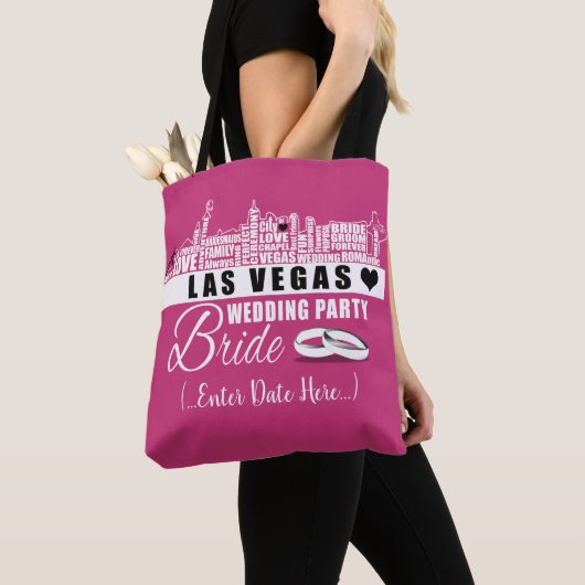 Vegas Wedding Gift Ideas - Bride Wedding Bag Tote Bag (Dichtbij)