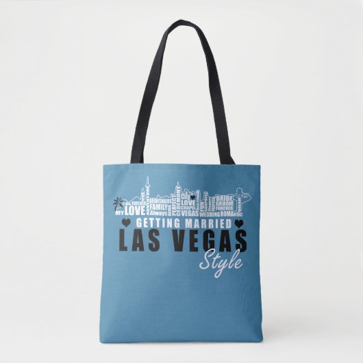 Vegas Wedding Gift Ideas - Gehuwd worden Tote Bag (Voorkant)