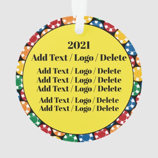 VEGAS - Zie Achterzijde Ornament (achterkant)