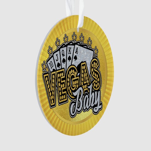 VEGAS - Zie Terug Ornament (voorkant)