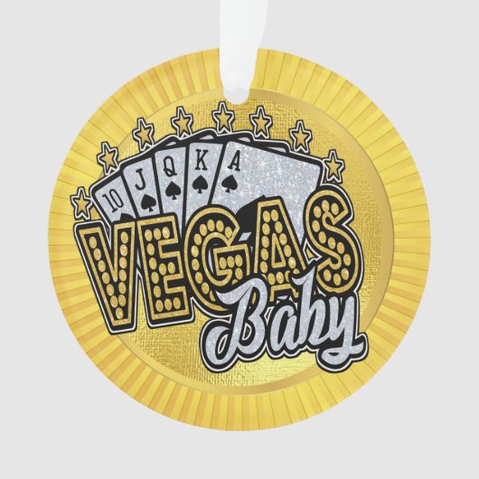 VEGAS - Zie Terug Ornament (voorkant)