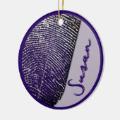 VegasRae - Gedrukt Memorial Keramisch Ornament (Links)