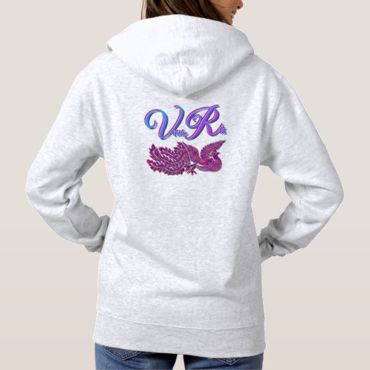 VegasRae Phoenix Hoodie (Achterkant)