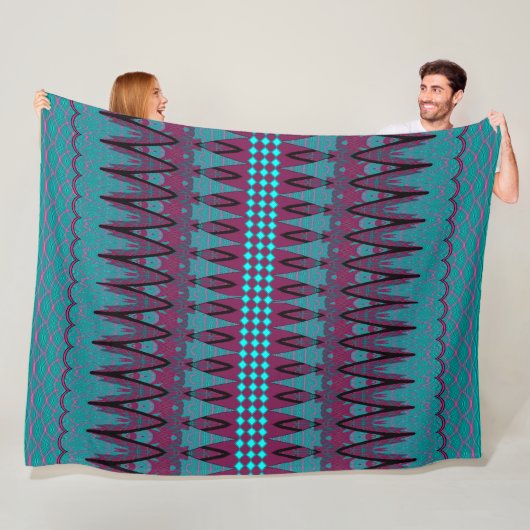 VegasRae pieken Fleece Deken (In situ)