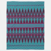 VegasRae pieken Fleece Deken (Voorkant)