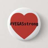 #vegasSTRONG Tribute | Las Vegas Ronde Button 5,7 Cm (Voorkant)