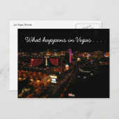 vegasstrook briefkaart (Voorkant / Achterkant)
